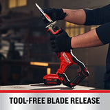 CRAFTSMAN V20 RP Cordless Reciprocating Saw, 3,200 RPM, 8 inch, Bare Tool Only (CMCS351B) Craftsman