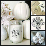 FLYMAX Black Acrylic Paint Pen, 6 Pack 0.7mm Acrylic Black Permanent Marker Black Paint Pen for Glass Ceramic Rock Leather Plastic Stone Metal Canvas FLYMAX