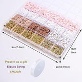 LFLIUN Bracelet Making Kit Friendship Gold Beads Clay Beads Jewelry&Bracelet Making Kit for Girls Charm Bracelet Maker Set with Letter Beaded Kit for LFLIUN