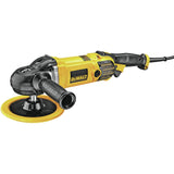 DEWALT Buffer Polisher, 7”-9”, 12 amp, Variable Speed Dial 0-3,500 RPM’s, Corded (DWP849X) Yellow, Large DEWALT