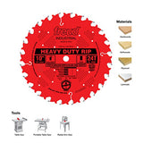 Freud America LM72R010: 10" Heavy-Duty Rip Blade Freud