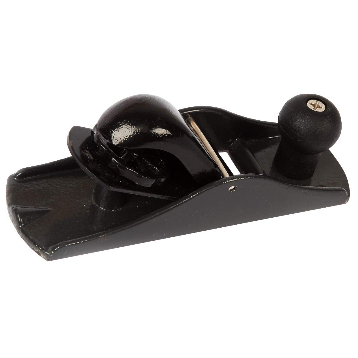 WORKPRO W052001 Block Plane, 1-9/16 In. Wide Blade, Cast Iron Body, Adjustable Cutting Depth, Black (Singe Pack) - WoodArtSupply