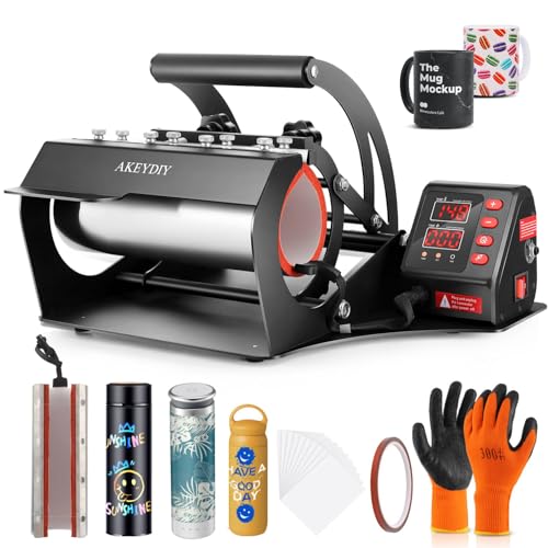 DREAMVAN Tumbler Heat Press Machine Mug Cup Press for 11oz-30oz Sublimation Ceramic Mugs Heat Transfer Tumbler for 12oz 15oz 18oz 20oz Straight DREAMVAN