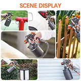 REFINE Spray Gun, Siphon Air Spray Gun, 1.8mm Nozzle, 1000CC Aluminum Cup, Special Process, Easy to Clean, Paint Gun, Automotive Paint Spray Gun, REFINE