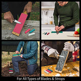 BeaverCraft Stropping Set of 3 Polishing Compound - Buffing Compound Leather Strop Sharpening Polishing Compound P03 BeaverCraft