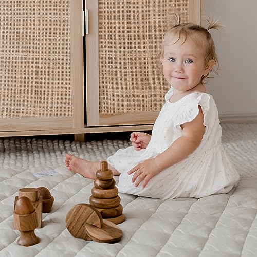 KOOKAROO Montessori Wooden Baby Toys, Montessori Toys for 1 Year Old, Baby Toys 6 to 12 Months, 1 Year Old Toys, Wooden Toys, 6 Month Old Baby Toys, KOOKAROO