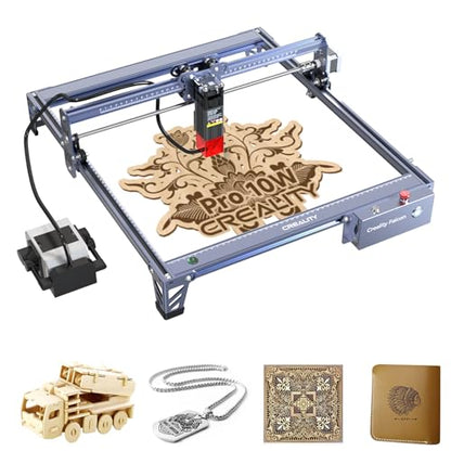 Creality Laser Engraver Pro 10W, Laser Cutter for Personalized Gifts,72W High Accuracy DIY Laser Engraving Machine with Air Assist,CNC Machine and