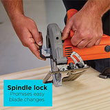 BLACK+DECKER 7-1/4-Inch Circular Saw with Laser, 13-Amp (BDECS300C) BLACK+DECKER