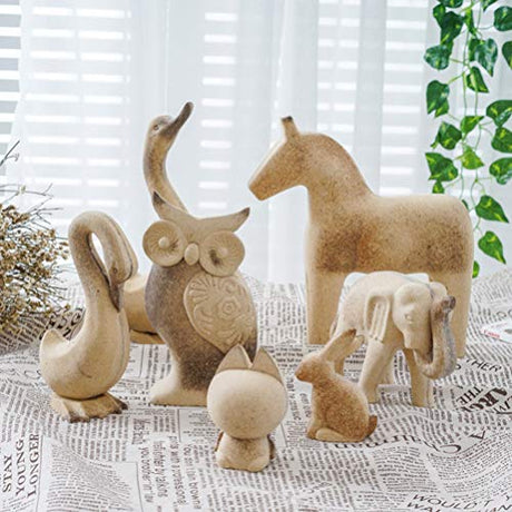 MAGICLULU Home Decoration Ornaments 1 Pair Unfinished Wooden Rabbit Wood Crafts Wood Bunny Cutout Figurine Ornament for DIY Craft Home Easter Party MAGICLULU