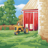 Dimensions On The Farm Paint by Number Kit for Adults and Kids, 14" x 11", Multicolor Dimensions