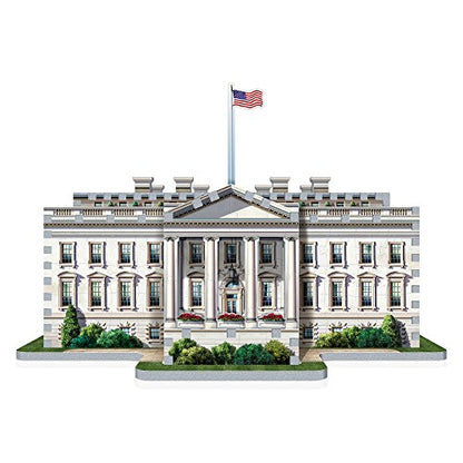 WREBBIT 3D The White House - 3D Jigsaw Puzzle (490 pieces) (W3D-1007) - WoodArtSupply