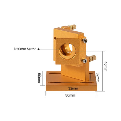 Cloudray K Series Head Set D20 FL50.8 for 2030 4060 K40 Laser Engraver Cutting Machine - WoodArtSupply