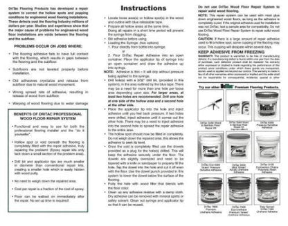 DRITAC Wood Floor Repair KIT