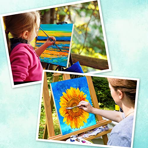 16 Pack Unfinished Wood Canvas Boards Blank Wooden Painting Panels Bulk for Deep Cradle Boards Painting Drawing Pouring Arts, Crafts, Paints and More Tuanse