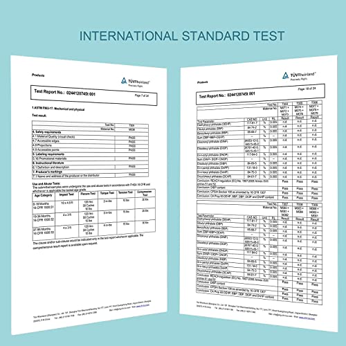 Timfuis Toddler Wooden Building Block Toys, 100 PCS Kids Natural Wood Stacking Blocks Set Standard Unit, Preschool Kindergarten Montessori Toy, Timfuis