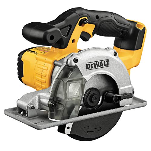 DEWALT 20V MAX* 5-1/2-Inch Circular Saw, Metal Cutting, Tool Only (DCS373B) DEWALT