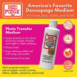 Mod Podge Photo Transfer Medium (8-Ounce), CS15067 Mod Podge