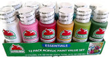Acrylic Paint - Apple Barrel 12 pack of assorted colors - 2 oz. each Apple Barrel