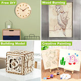 CYEAH 16 Pcs 12 x 8 Inch Basswood Sheets 1/16, 1.5mm Thin Plywood Sheets Unfinished Wood Sheets Basswood Sheet for Laser Cutting Crafts DIY Wooden CYEAH