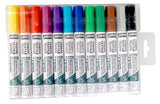 Pebeo 7A Light Set of 12 Fabric Markers, Sets Pebeo