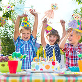 34 Pcs Make Your Own Princess Wand Kit 16 Unfinished Star Butterfly Crown Moon Fairy Wood Stick 6 Gem Stickers 4 Satin Ribbons 8 Mesh Decor for Queekay