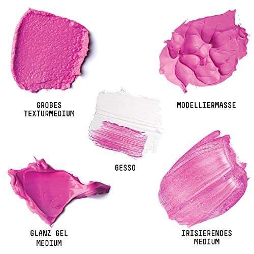 Liquitex BASICS Acrylic Medium Starter Set, 2.5-oz (Pack of 5) Liquitex