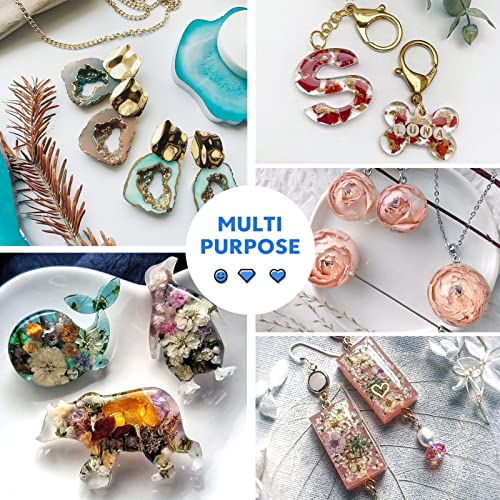 UV Resin - Wayin 200g Upgrade Ultraviolet Epoxy Resin Crystal Clear Hard Glue Solar Cure Sunlight Activated Resin for Handmade Jewelry, DIY Craft Wayin