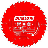 Freud D1024X Diablo 10" 24-Tooth ATB Ripping Saw Blade 5/8" Arbor Freud