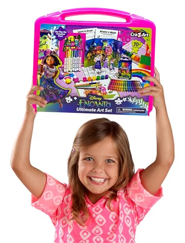 Cra-Z-Art Disney Encanto Ultimate Art Studio, Rainbow Kids Art Set for Ages 4 and Up - WoodArtSupply