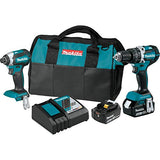 Makita XT269T 18V LXT Lithium-Ion Brushless Cordless 2-Pc. Combo Kit (5.0Ah) Makita