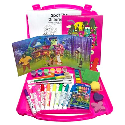 Cra-Z-Art Disney Encanto Ultimate Art Studio, Rainbow Kids Art Set for Ages 4 and Up - WoodArtSupply