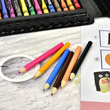 RMENST Art Supplies, 168 Pieces Art Set Crafts Drawing Painting Kit, Portable Art Case Art Kit Oil Pastels, Watercolor Pens, Creative Gift for Kids, RMENST