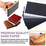 Swpeet 26Pcs Resin Sanding and Polishing Assortment Kit, Including 240# 600# 1000# 2000# 3000# 5000# Sand Papers, Resin File, Polishing Blocks, - WoodArtSupply