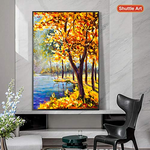 Shuttle Art Acrylic Paint, 18 Colors Acrylic Paint Pouches (120ml/4.06oz), Artist Grade Acrylic Paint Set, Rich Pigments, Non-Toxic for Artists, Shuttle Art