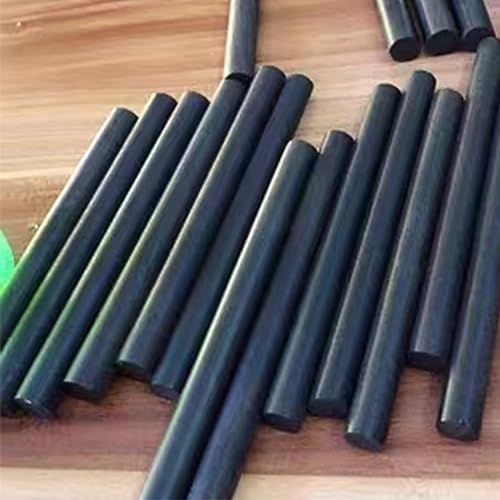 Dowel Rods Wood Sticks Ebony Dowel Pins- 5.91 Inch African Blackwood Wood Pen Blank Wooden Carving Blocks - Wood Stick Pen Blank Cut Offs for Pen qczoyp