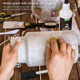 Arteza Decoupage Glue Craft Kit, 1 Gloss-Finish Glue and 1 Matte-Finish Glue, 8-oz Bottles, Foam Brushes, Plastic Spreader Tools, Gloves, Art ARTEZA