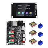 ZEKOLO Laser Engraving Machine Motherboard Makerbase MKS DLC32 V2.1 32Bit Control Board WiFi TS24/TS35-R Support 80W Laser Module (Color : Package ZEKOLO