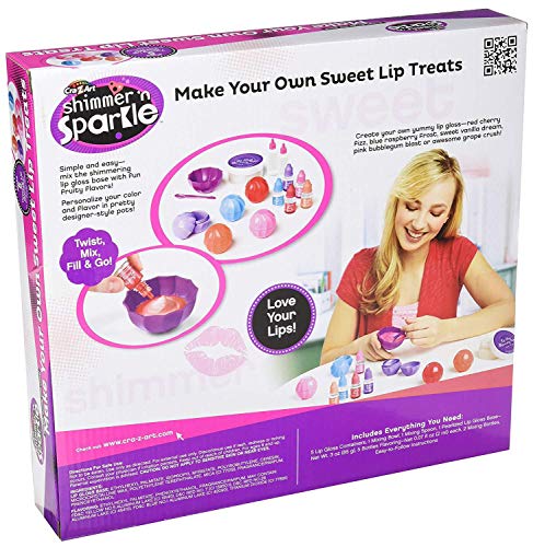 Cra-Z-Art Shimmer ‘N Sparkle Make Your Own Sweet Lip Treats (17531) Cra-Z-Art