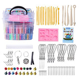 Artme Polymer Clay, 82 Colors Clay Kit, Oven Bake Modeling Clay, Creative Polymer Clay Kit with Sculpting Tools and Jewelry Accessories, Non-Toxic, Artme