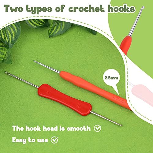 kgxulr Crochet Kit for Beginners, Tulip Crochet Starter Kit Beginner for Complete Beginners Adults, Crocheting Knitting Kit with Step-by-Step Video kgxulr