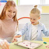 Worown 5 Size Wooden Paper Making Screen, Paper Making Mold, Wooden Paper Making Frame for DIY Paper Crafts Worown