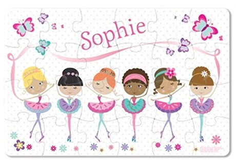 Personalized Jigsaw Puzzle for Kids - I See Me! (Ballerina) I See Me!