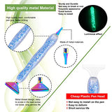 DoreenBow 13Pcs Diamond Painting Metal Tips Screw Thread Tips Luminous Diamond Painting Pen Accessories Multi Placer Tips 5D Diamond Painting Tools DoreenBow