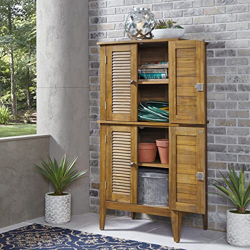 Homestyles Maho Storage, Large Cabinet, Brown homestyles