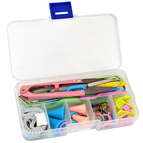 Dxhycc New Basic Knitting Tools Accessories Supplies with Case Knit Kit Lots Dxhycc