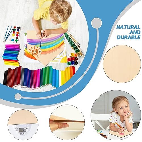 6 Pcs Unfinished Wood for Crafts Wooden Home Plate Baseball Softball Unfinished Wood Baseball Plaque Baseball Home Plate Softball Blank Wood Cutouts YLOLUL