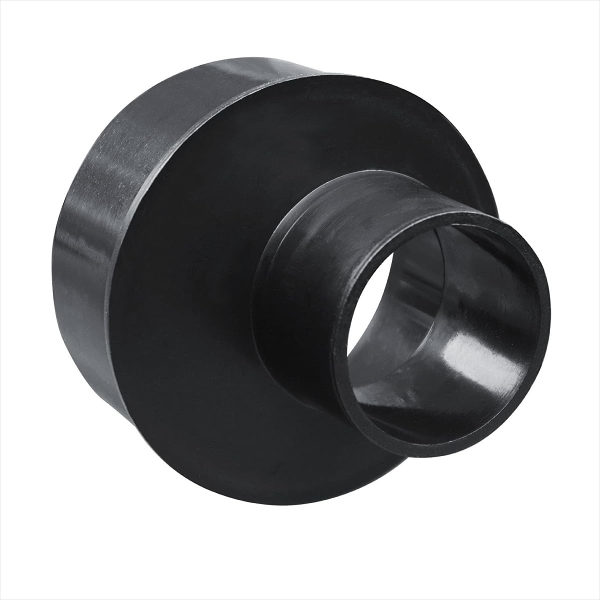 POWERTEC 70146V Eccentric Reducer, 4-Inch to 2-1/4-Inch, Dust Collection Hose Attachment, 1 PK POWERTEC