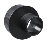 POWERTEC 70146V Eccentric Reducer, 4-Inch to 2-1/4-Inch, Dust Collection Hose Attachment, 1 PK POWERTEC