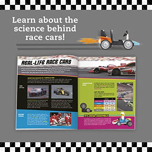 KLUTZ Lego Race Cars STEM Activity Kit Klutz