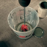 ABN Home and Automotive Paint Mixing Cups Kit - 40pc Complete Epoxy Mixer Set for Measuring Pouring Resin Oil and Paint ABN